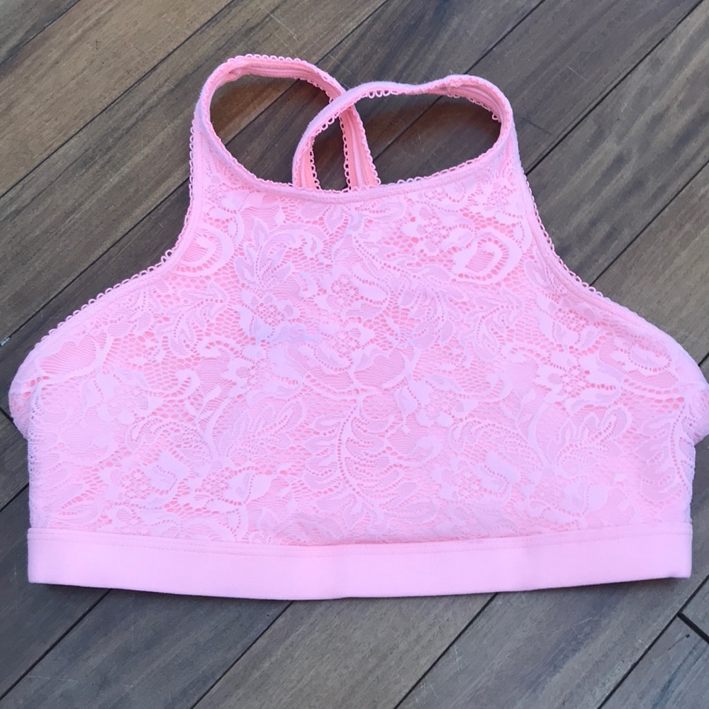 Coral sports bra